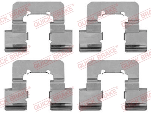 Accessory Kit, disc brake pad